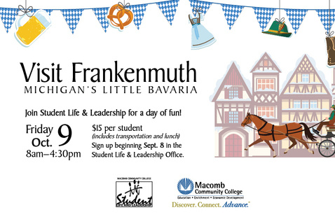 Image of Frankenmuth Trip Registration Opens at South Campus