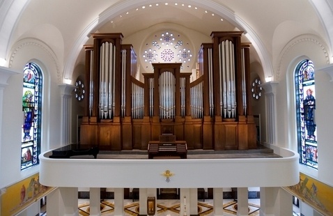 Stamm Memorial Organ in the Madonna della Strada Chapel