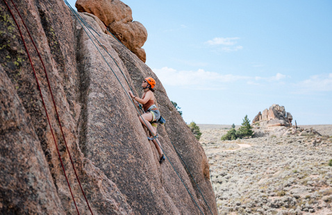 Image of Climbing with Wilderness Pursuits | Homecoming & Family Weekend