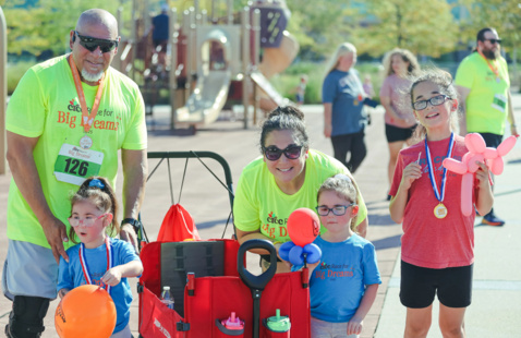 Family at the CRCC Big Dreams Event