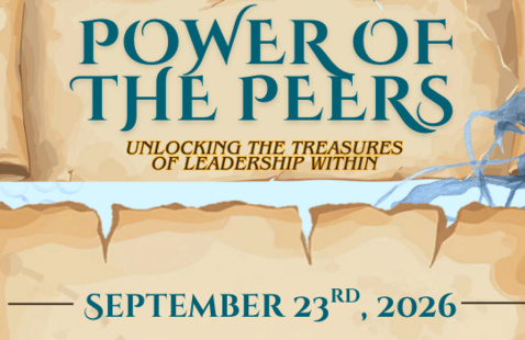 Flyer of the Power of the Peers Conference 2026