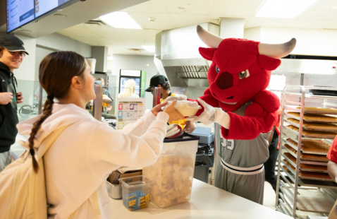 Friday in the Food Court