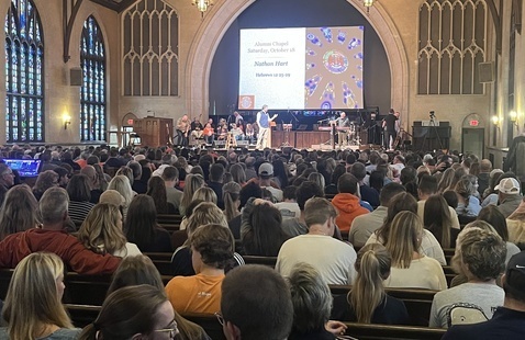 Image of One Big Weekend (Homecoming + Family Weekend) Chapel 