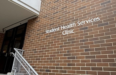Student Health Services Clinic Front Door