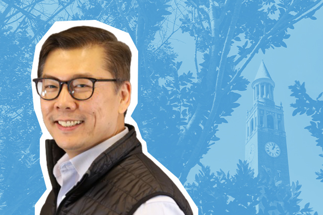 Become an AI-Augmented Forawrd Deployed Engineer with a picture of Hao Dinh, an Asian man in glasses, smiling at the camera