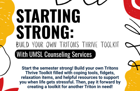 Image of Starting Strong: Build Your Own Tritons Thrive Toolkit