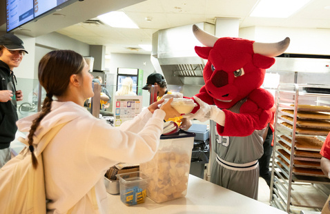 Friday in the Food Court