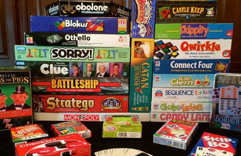 Various board games