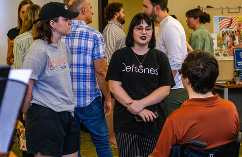 Image from last year's meet and greet hosted by the IHR; Photo credits to Kena Cheatham