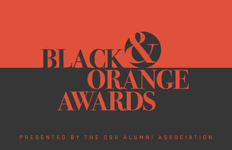 Black & Orange Awards logo