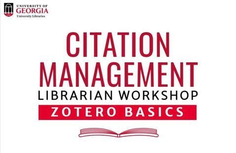 Citation Management Librarian Workshop logo