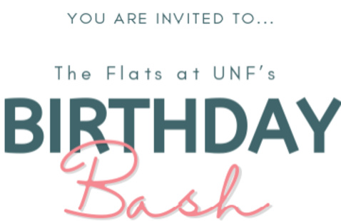 Birthday bash flyer