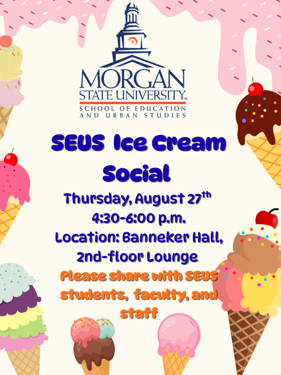 Aug 27, 2026: SEUS Ice Cream Social at Banneker Hall thumbnail image