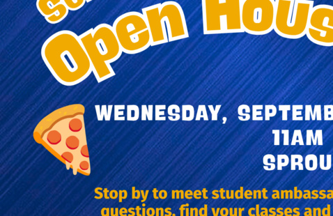 Open House flyer