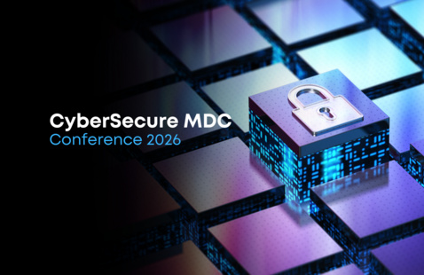 Cybersecure MDC Conference 2026 text with image of a cyber lock