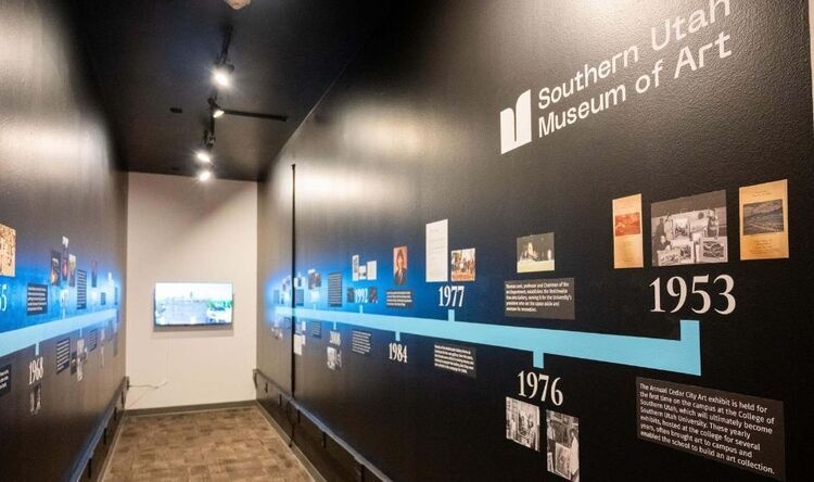 Artistic Visions: A Timeline of The Beverley Taylor Sorenson Center for the Arts Exhibition