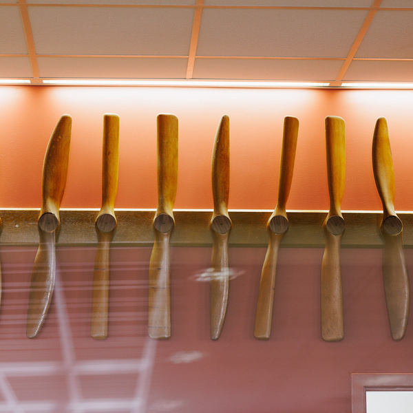 The propeller collection in Terman Library