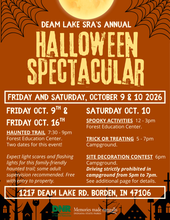 Halloween Spectacular, Deam Lake SRA