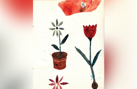 An image of flowers by Franz Altschuler.