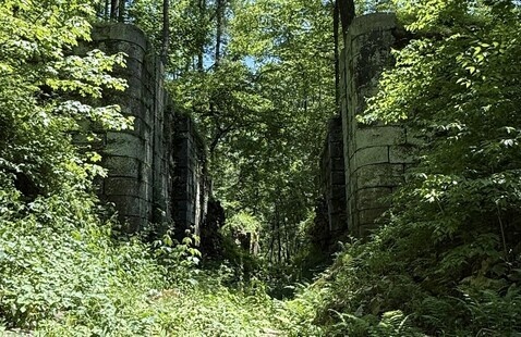 Remains of Canal Lock 6