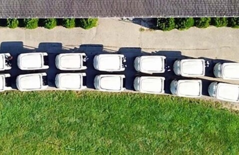 golf carts at Athens Country Club