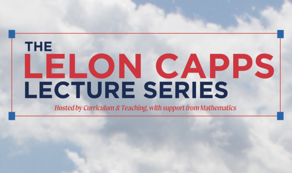 2026 Lelon Capps Lecture Series