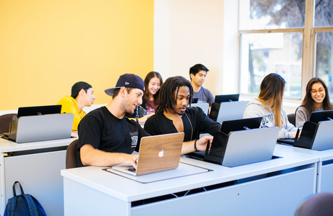 Students in classroom