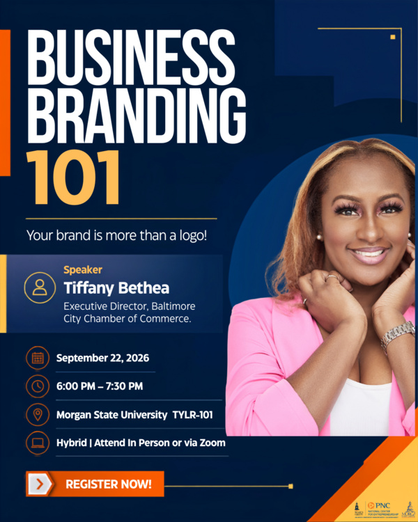 Sep 22, 2026: Business Branding 101  at Tyler Hall thumbnail image