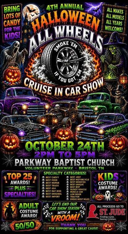 4th Annual Halloween Car Show!