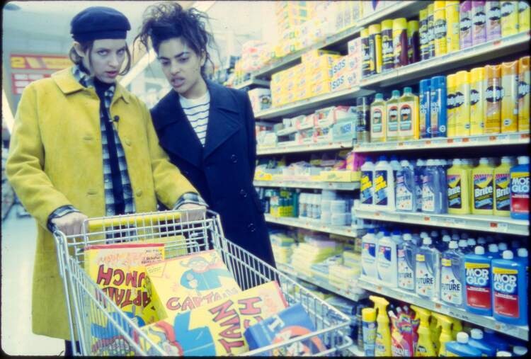 still from the film "Fresh Kill" (Shu Lea Cheang, 1994)