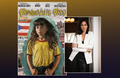 movie poster and photo of Elaine Del Valle