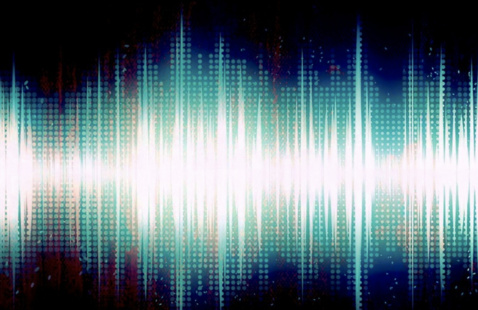 audio waveform
