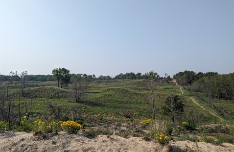 view from platform
