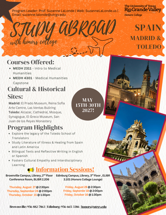 Honors College Study Abroad Information Sessions