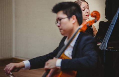 Image of Faculty Recital: Mathilde Handelsman, piano and Edward Cho, cello