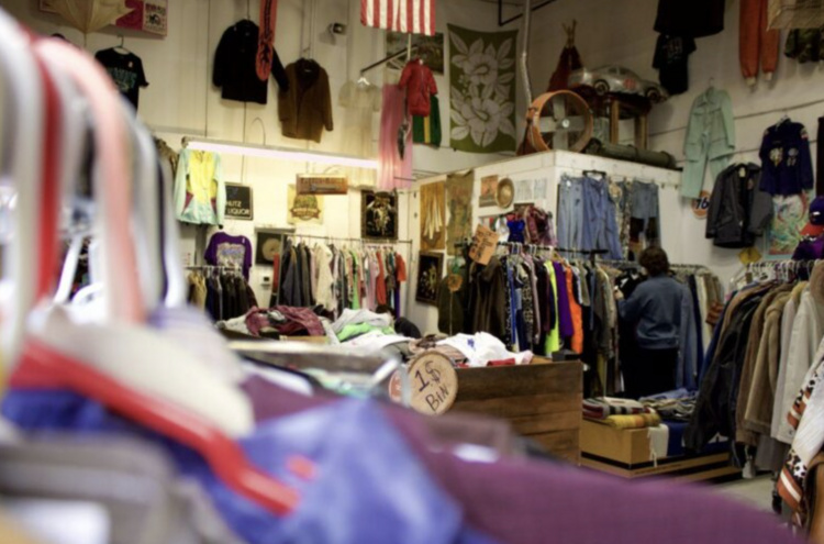 Vintage Clothing Pop-Up Market — event poster