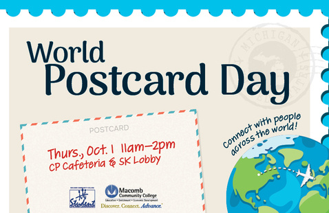Image of World Postcard Day - South Campus
