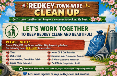 REDKEY TOWN-WIDE CLEANUP – SEPTEMBER 19! 