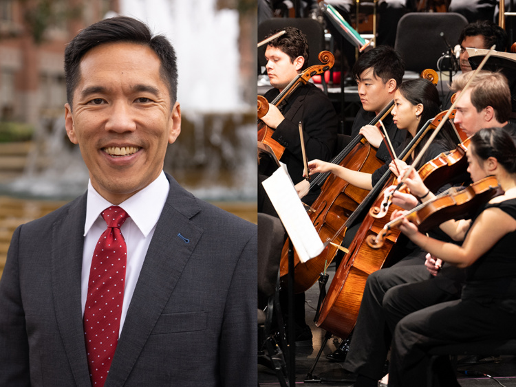USC Thornton Symphony: Rimsky-Korsakov, Britten, & Respighi featuring USC President Beong-Soo Kim image