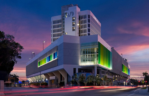 Photograph of Miami Dade College's Padron Campus.