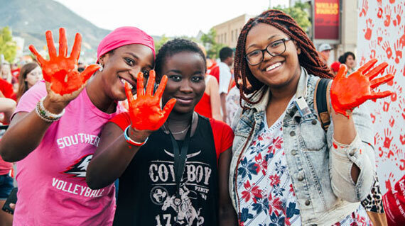 Welcome Week: Paint the Town Red