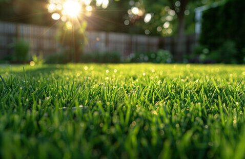 Fresh cut grass