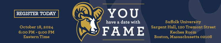 Suffolk University Athletics Hall of Fame Dinner 2026