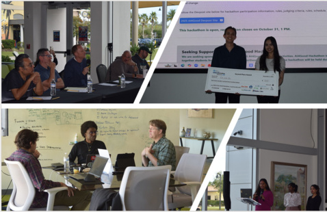 Collage of 2025 AI4Good Hackathon