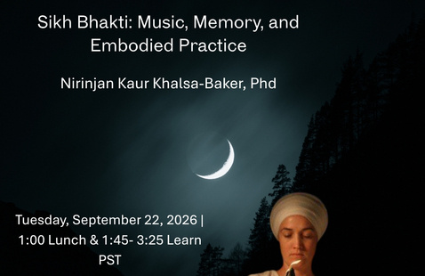 Image of Lunch & Learn - Nirinjan Kaur Khalsa-Baker, Phd