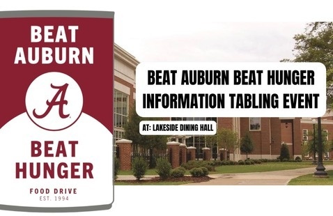 Image of Beat Auburn Beat Hunger: Information Tabling Event