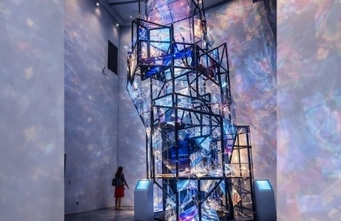 Ryan Rasmussen, 'Glitch: Architecture Undone' (rendering for MOCA Jacksonville), 2026.