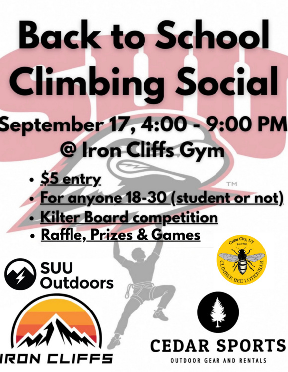 Back to School Climbing Social