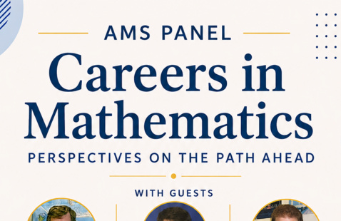 Careers in Mathematics flyer.