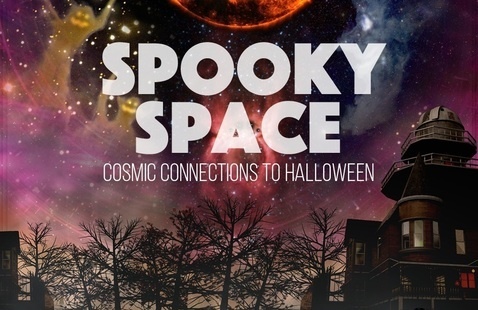 Spooky Space show poster 